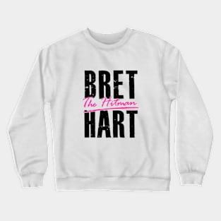 Bret Hart Pink Crewneck Sweatshirt